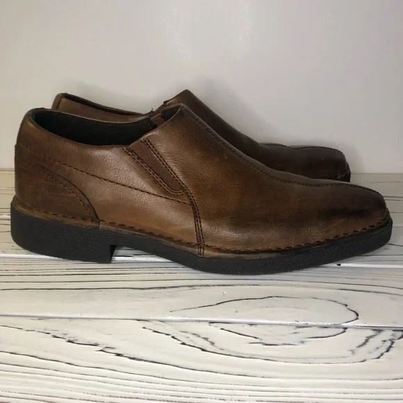 RJ Colt Finnley Distressed Leather Slip On Loafer Mens Size 10M - Picture 5 of 15